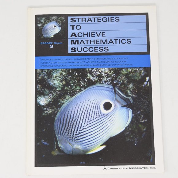 Strategies to Achieve Mathematics Success Curriculum Associates STAMS Series G - Picture 1 of 12